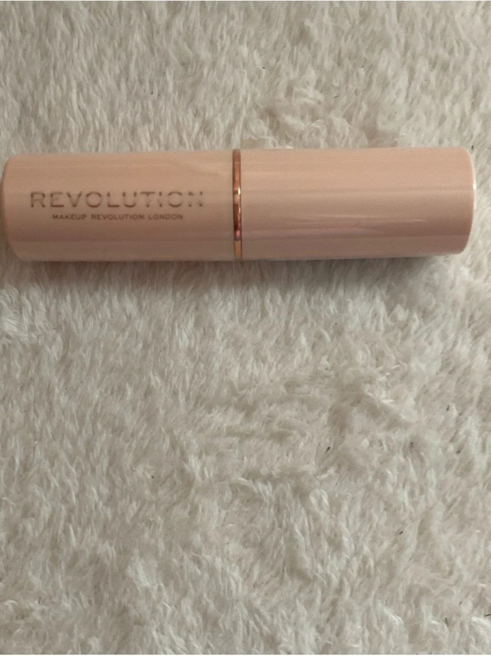 Revolution Pale Pink Foundation Stick with Rose Gold Band